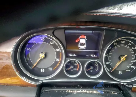 2013 Bentley Continental Gt V8 from USA, damaged, VIN SCBFT7ZA6DC080627